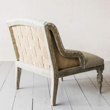 Margot Chair In Natural Hessian, 3 of 5
