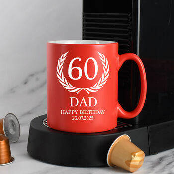 Personalised Birthday Crest Mug For 18th 21st 30th 40th, 7 of 8