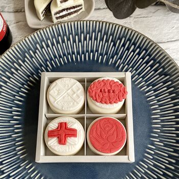 St George's Day Personalised Chocolate Coated Oreo Gift, 8 of 12