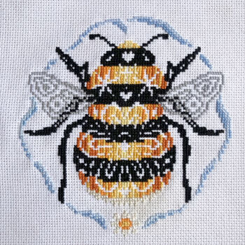 Bee Kind Modern Cross Stitch Kit, 3 of 4
