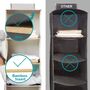 Beige Hanging Wardrobe Storage Organiser, thumbnail 4 of 7