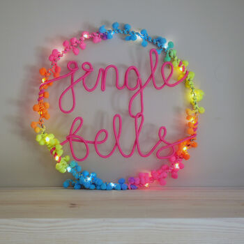 Jingle Bells Wreath Light, 6 of 11