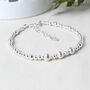 30th Birthday Bracelet Sterling Silver, Evie, thumbnail 1 of 4