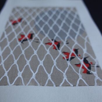 Red Bird Art Print, 6 of 8