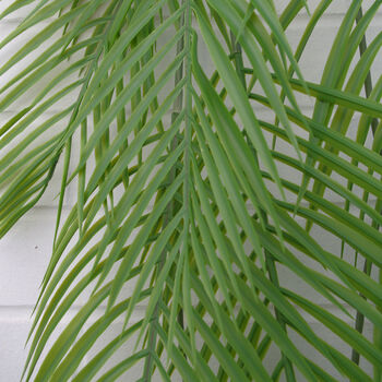 120cm Artificial Hanging Palm Leaf Plant, 6 of 6