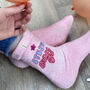 Personalised Birthday Girl Slogan Socks, thumbnail 1 of 2