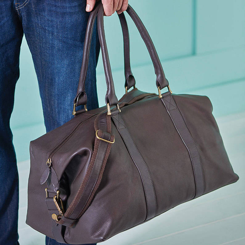 Anthony Handmade Leather Weekend Holdall, 1 of 12