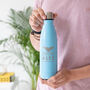 Personalised Name Sustainable Whale Water Bottle, thumbnail 1 of 3