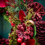 Luxe Christmas Door Wreath, thumbnail 4 of 6