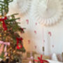 Candy Cane Christmas Door/Wall Stickers, thumbnail 4 of 9