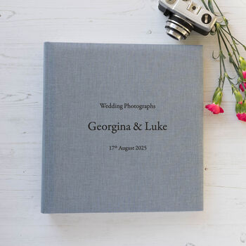 Printed Classic Wedding Photograph Album, 5 of 12