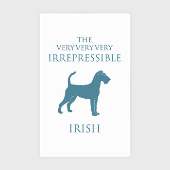 Irish Terrier Tea Towel, 4 of 7