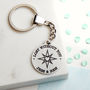 Personalised Lost Without You Keyring, thumbnail 1 of 3