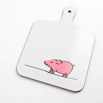 Pig Mini Chopping Board, 2 of 4