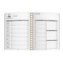 Personalised Leaf Combined Diary And Notebook, thumbnail 11 of 11