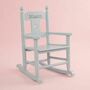 Personalised Grey Star Children's Rocking Chair 18m+, thumbnail 1 of 2
