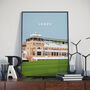 Lord's Cricket Ground Pavilion Poster, thumbnail 1 of 4