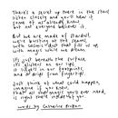 'stardust' Original Handwritten Poem By Words By Catherine Prutton 