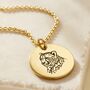 Personalised Cheetah Spirit Animal Necklace, thumbnail 3 of 8