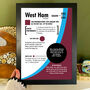 Personalised Print 21st Birthday Gift For Football Fans, thumbnail 5 of 6