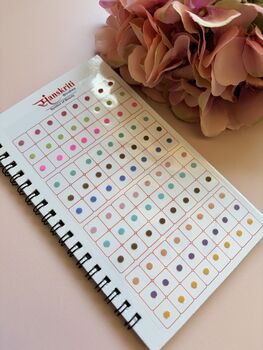 Plain Round Pastel 960 Bindis Booklet, 11 of 12