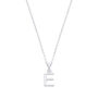 Personalised Initial Letter Sterling Silver Pendant Necklace, thumbnail 5 of 12