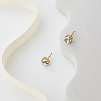 Swarovski Crystal Stud Earrings, 6 of 6
