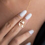 Sterling Silver Globe Necklace, thumbnail 6 of 8