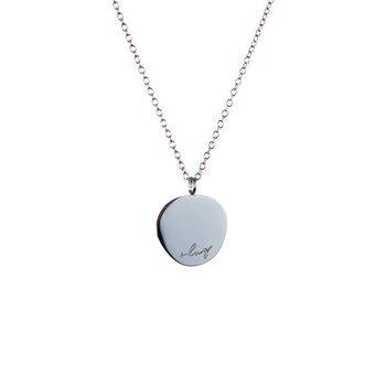 Slag Stainless Steel Friendship Necklace, 5 of 11