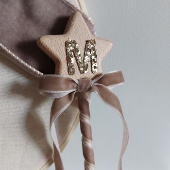 Personalised Glitter Initial Wand, Baby Name Gift, 6 of 6