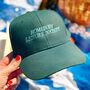 Homebody Leisure Society Slogan Cap, thumbnail 3 of 8