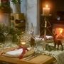 Antique Metal Christmas Tree Candlestick, thumbnail 6 of 9