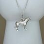Personalised Labrador Sterling Silver Necklace, thumbnail 3 of 5