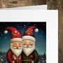 Gay Christmas Card, Two Santas Lgbt Pride, thumbnail 2 of 3