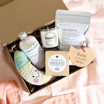 'Hello Baby' Personalised Gift Box, 2 of 8