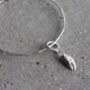 Sterling Silver Crab Claw Bangle, thumbnail 3 of 6