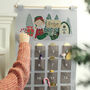 Personalised Elf Advent Calendar In Silver Grey, thumbnail 1 of 3