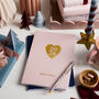 Personalised Foiled Heart 2026 Weekly Diary, thumbnail 1 of 8