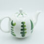 Topiary Hand Decorated Small Bone China Teapot, thumbnail 1 of 3