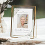 Personalised White Rose Funeral Memorial Sign, thumbnail 3 of 4