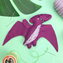 Percy The Pterodactyl Felt Sewing Kit, thumbnail 1 of 4