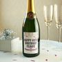 Personalised 40th Birthday Champagne, thumbnail 4 of 5