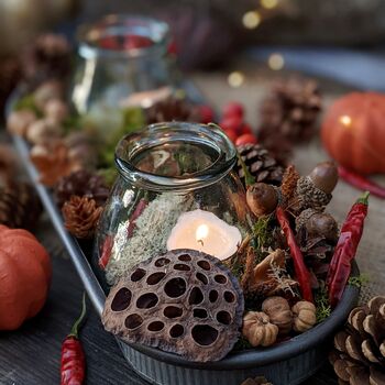 Natural Table And Wreath Decorations Autumn Pot Pourri, 7 of 9