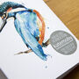 Inky Kingfisher Notebook, thumbnail 5 of 7