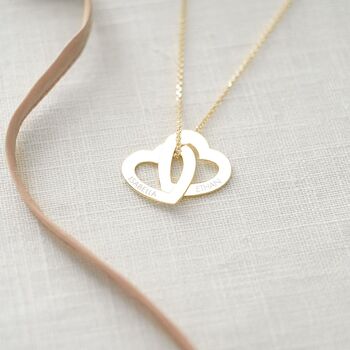 Sterling Silver Infinity Heart Personalised Necklace, 5 of 12