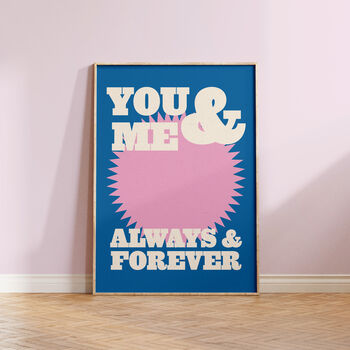 You And Me Music Gift Print, 3 of 4
