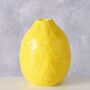 Summer Zest Lemon Shaped Mini Vase, thumbnail 4 of 4