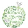 Mr And Mrs Personalised Wedding Lovebirds Print, thumbnail 7 of 7