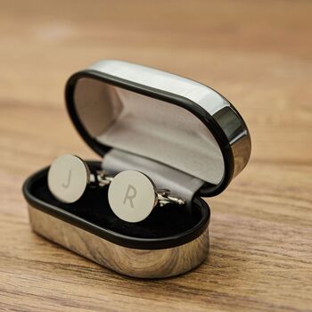 Personalised Happy Couple Cufflink Gift Set, 2 of 5