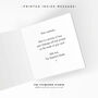 Funny Snoring Quote Birthday Card For Husband Or Partner, thumbnail 4 of 4